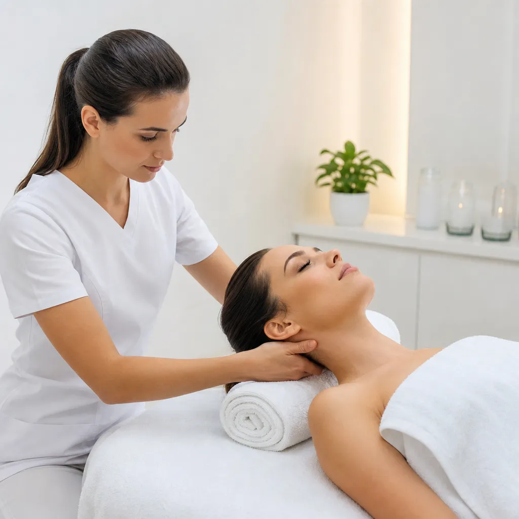 Comparaison clinique avant/après drainage lymphatique d’un œdème post-traumatique du membre inférieur