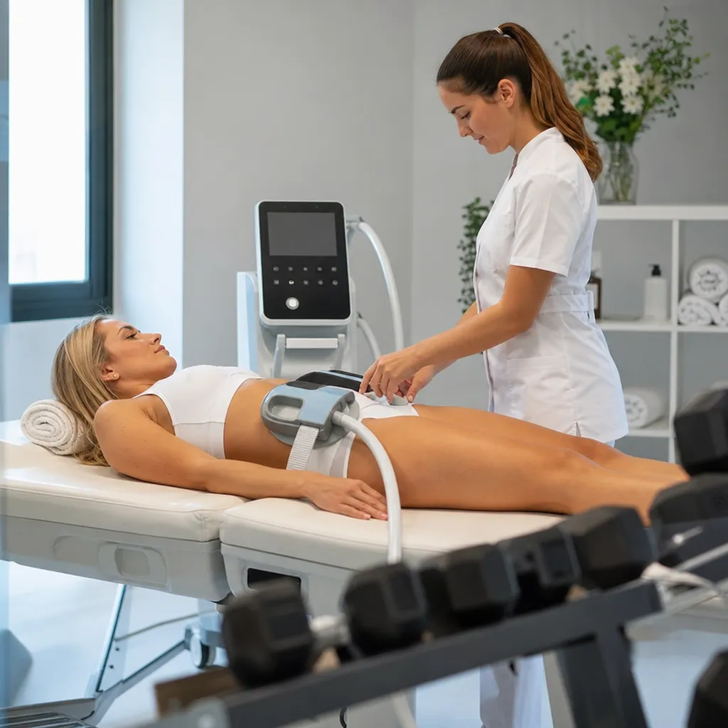 Protocole combiné HIFEM et entraînement sportif pour optimisation musculaire