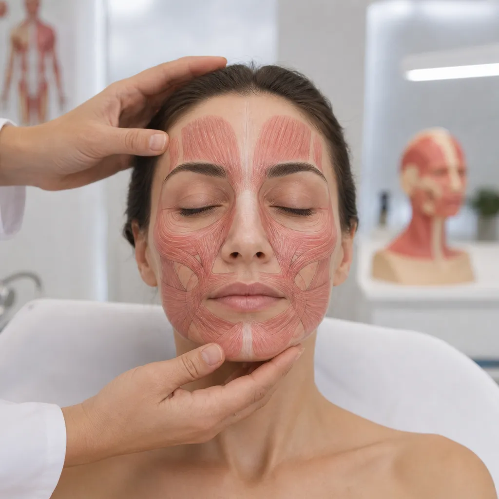 Anatomie des muscles peauciers du visage : cibles du lifting naturel par massage kinésithérapeutique