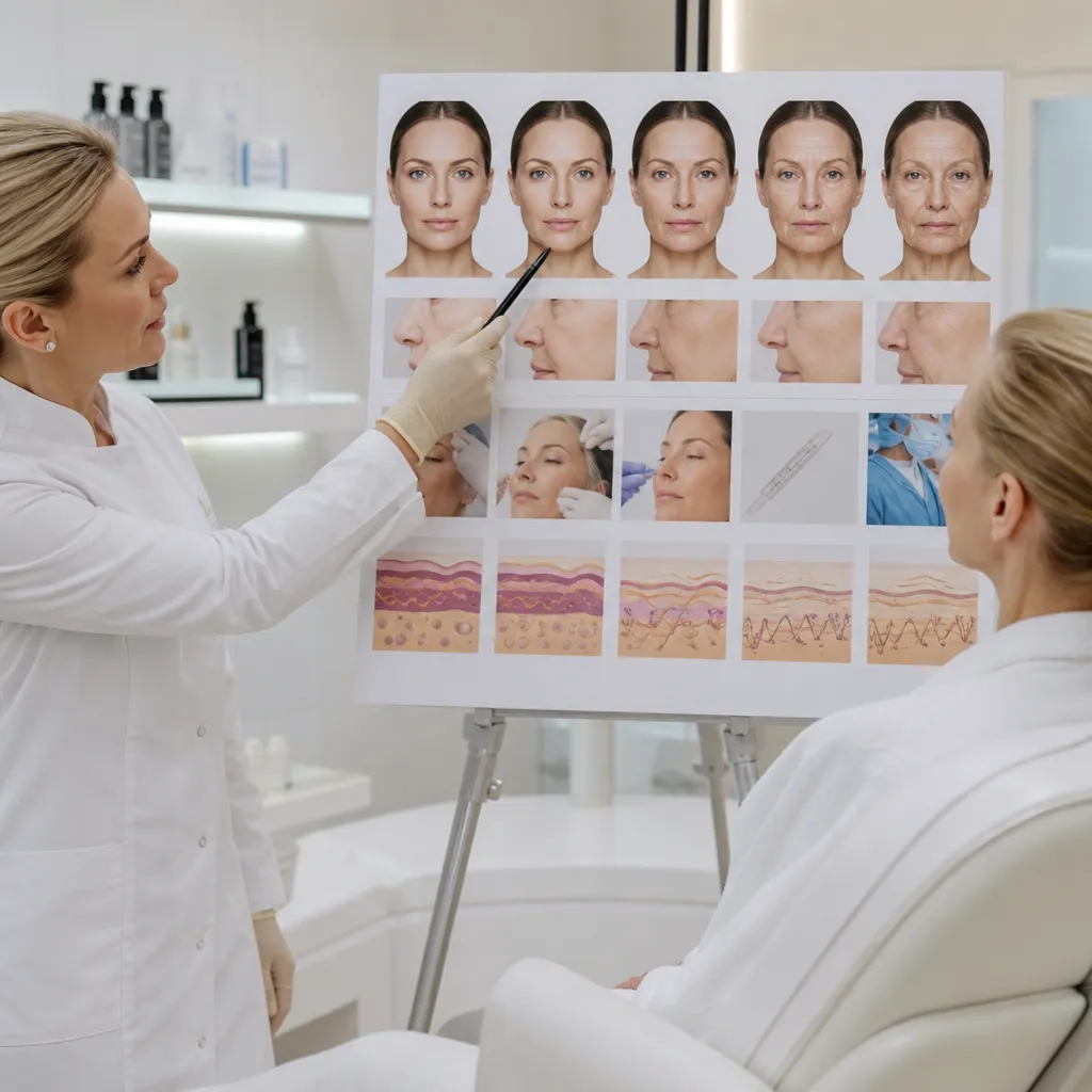Stades du relâchement cutané facial : indication des méthodes naturelles vs médicales vs chirurgicales