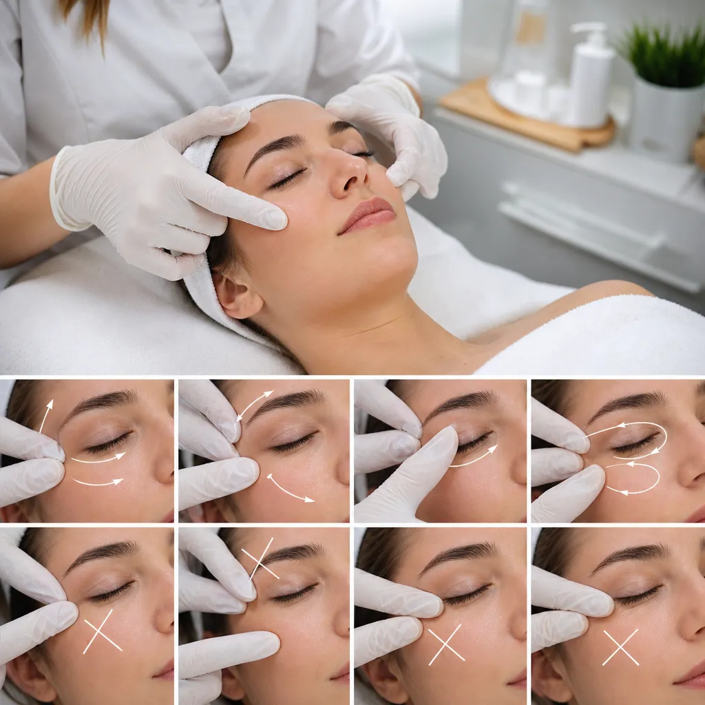 Techniques de massage contour des yeux : les mouvements corrects et ceux à éviter