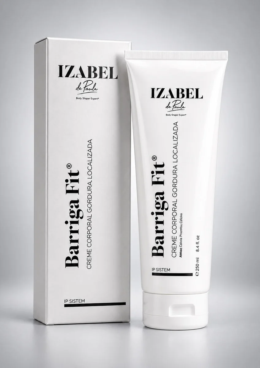 Crème Ventre Fit — Izabel de Paula